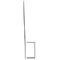 Ekena Millwork 3-in. W x 14-in. D x 18-in. H Ridgewood Architectural Grade PVC Knee Brace BRCP03X14X18RID - alternate 5